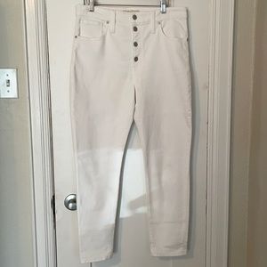Madewell Curvy High Rise Skinny Crop Jean